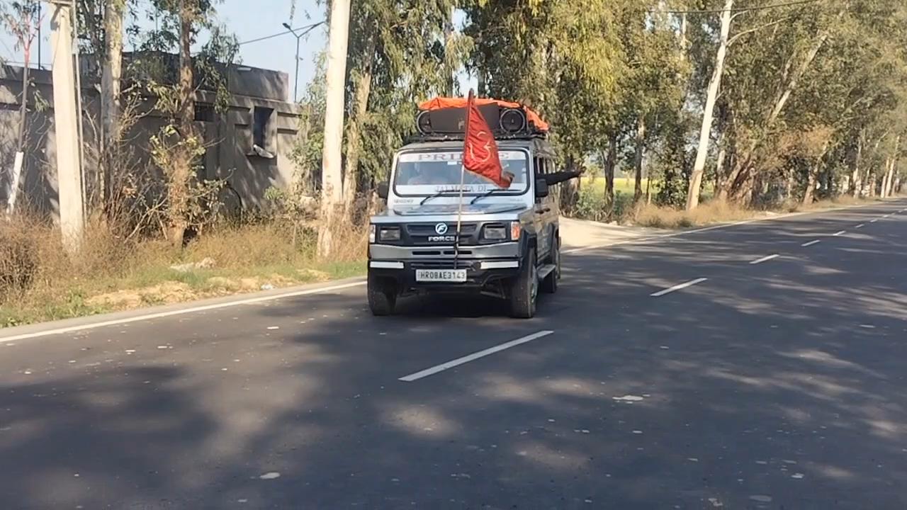 हरिद्वार से पैदल गंगाजल लेकर लौट रहे शिवभक्तों का उत्साह देखने योग्य, शिव जयकारों से गूंजा आकाश