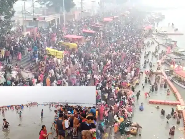  प्रयागराज में भक्तों ने लगाई डुबकी, कार्तिक पूर्णिमा पर आस्था का सैलाब