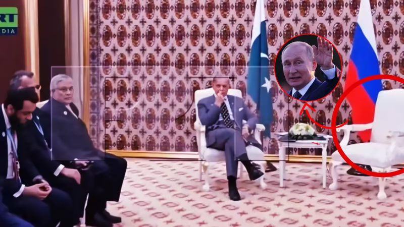 पाकिस्तान की बेइज्जती: पुतिन ने शहबाज शरीफ से मिलने से किया इनकार