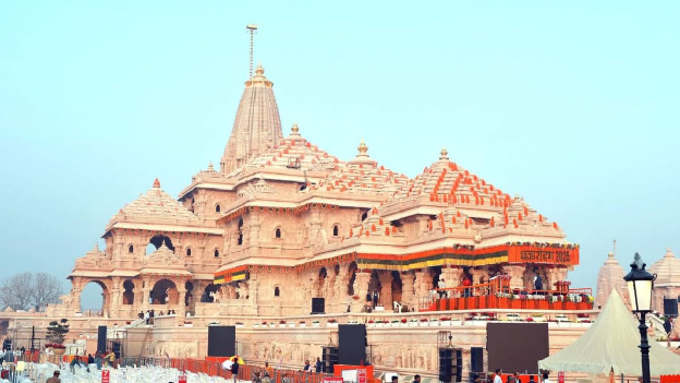रामनगरी अयोध्या फिर भक्ति में डूबी, 2024 जैसी ऐतिहासिक छवि लौटी